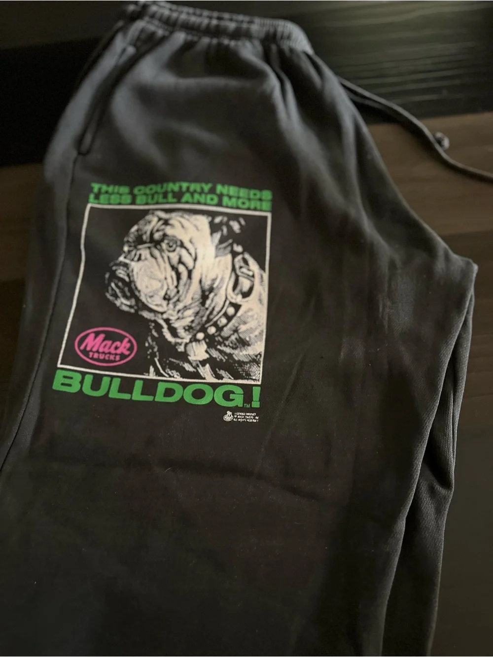 Men’s Mack truck sweats